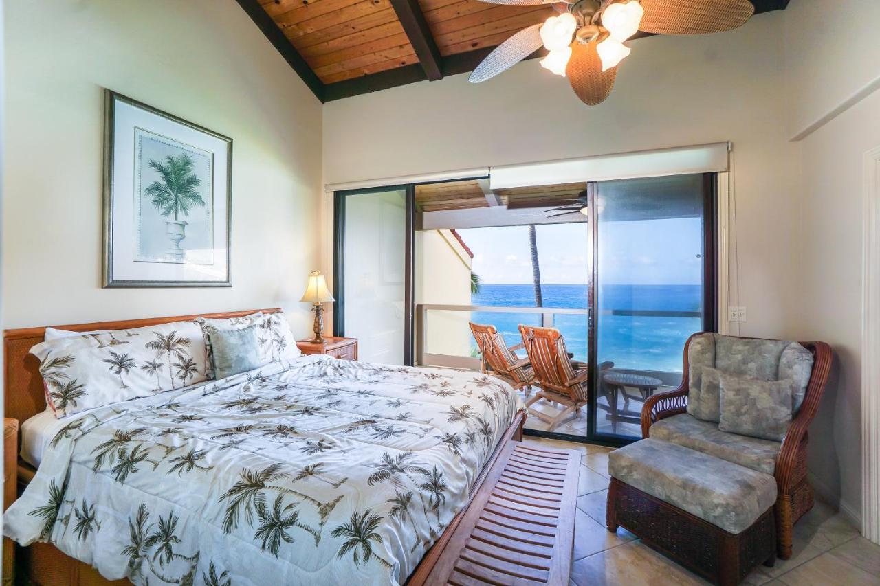 Luxurious 3 Bedroom / 2 Ba Direct Oceanfront Condo カイルア・コナ エクステリア 写真